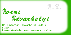 noemi udvarhelyi business card